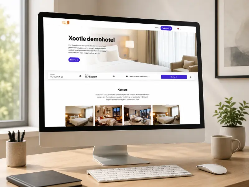 Booking Engine Xootle demo hotel
